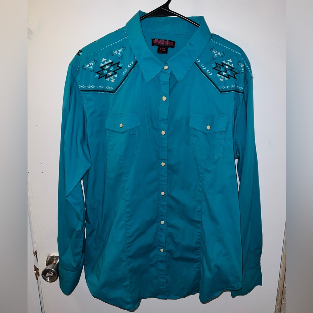 Rock&Roll Cowgirl Button up